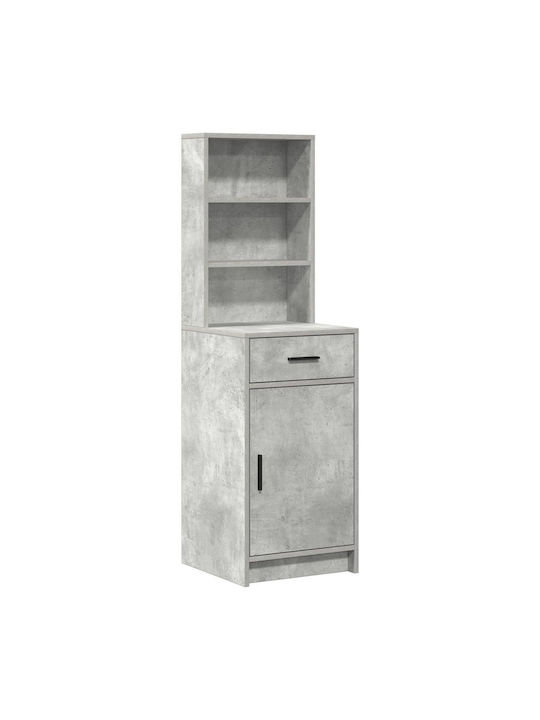 Schminktisch Hölzern Grey mit Spiegel 50x41x135cm