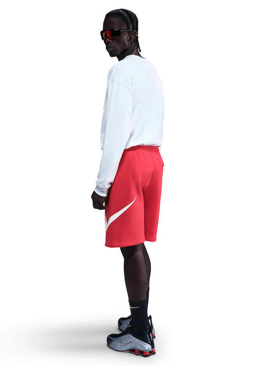 Nike Club Αθλητική Ανδρική Βερμούδα Red