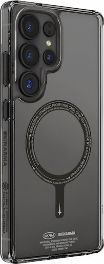 Skinarma Back Cover Σιλικόνης / Πλαστικό Μαύρο (Galaxy S25 Ultra)
