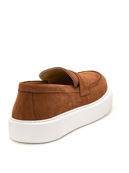 Herren Mokassins in Tabac Braun Farbe