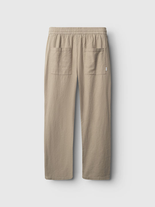 Trousers Chino in Loose Fit Sand