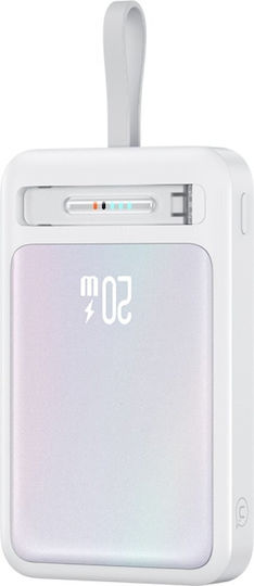 Usams XM Series CD219 MagSafe Power Bank 10000mAh 22.5W με Θύρα USB-C Γαλάζιο