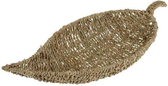 Platou Decorativ Metalic Bej 1buc 46x20x6buc