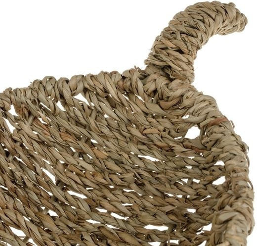 Platou Decorativ Metalic Bej 1buc 46x20x6buc