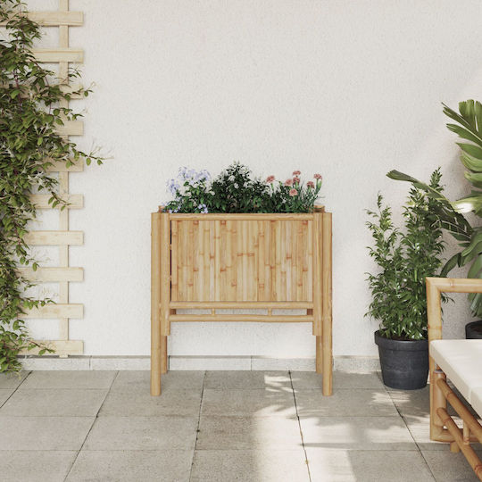 vidaXL Γλάστρα Bamboo Brown 70x35x70εκ.