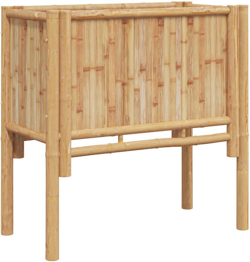 vidaXL Γλάστρα Bamboo Brown 70x35x70εκ.