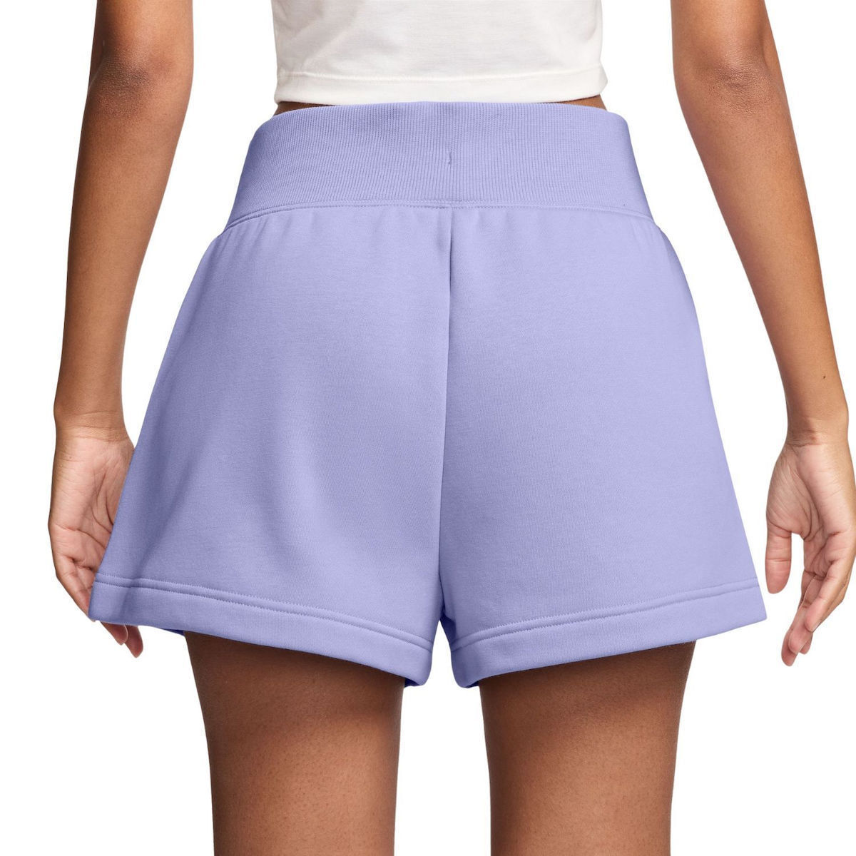 Nike Phoenix Fleece Femei Talie înaltă Pantaloni scurți Pantaloni