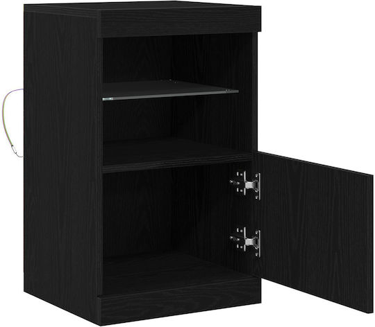 Мебели за съхранение дървен с чекмеджета Black Oak 41x37x67см