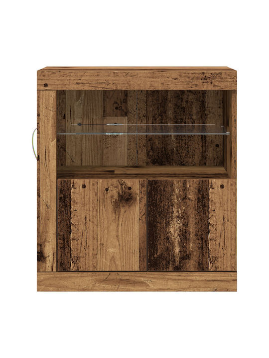 Sideboard made of Solid Wood Old Wood 60.5x37x67cm