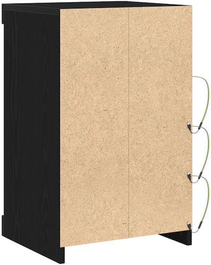 Мебели за съхранение дървен Black Oak 41x37x67см