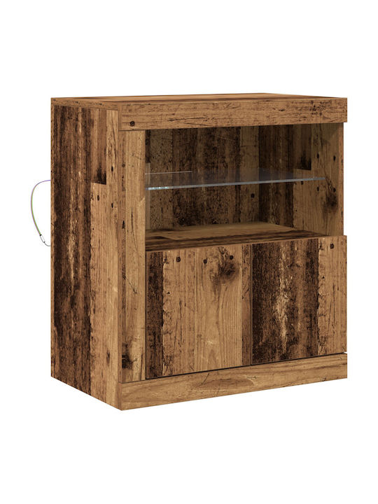 Sideboard made of Solid Wood Old Wood 60.5x37x67cm