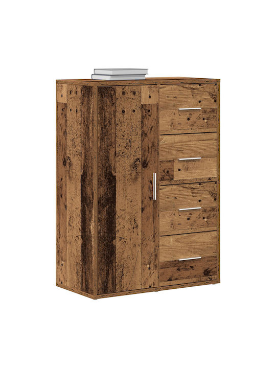 Sideboard made of Solid Wood Brown 60x31x84cm