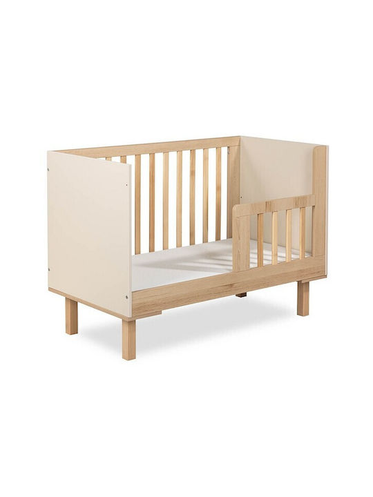 Klups Бебешко Креватче Кафяв за Матрак 60x120см