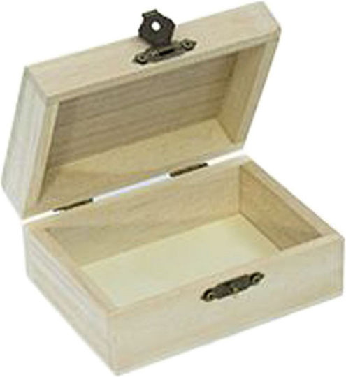 Tpster Hölzernes Aufbewahrungsbox mit Deckel