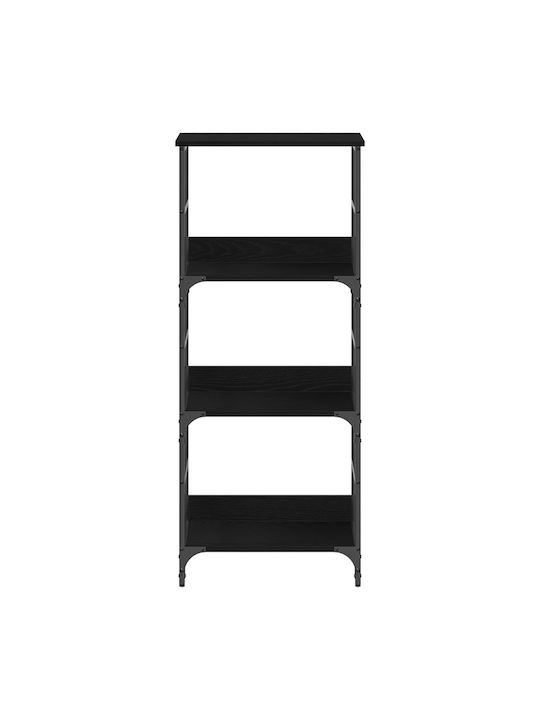 Bibliothek Schwarz Eiche 50x33x117,5cm