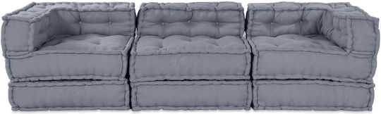 Bean Bag Chair Waterproof Gray 70x70x54cm