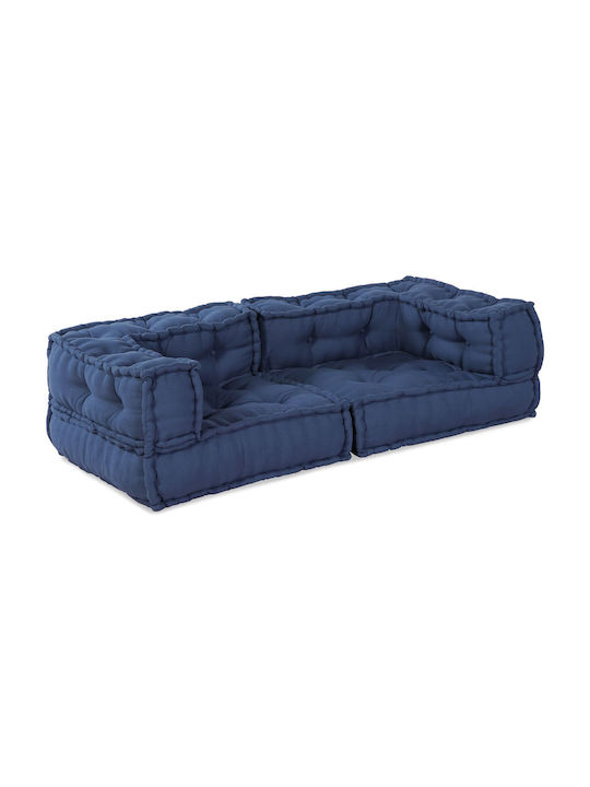 Πουφ Sofa Indigo 140x70x36cm