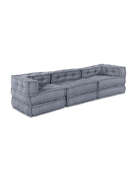 Bean Bag Chair Waterproof Gray 70x70x54cm