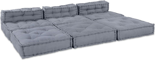 Bean Bag Chair Waterproof Grey 70x70x36cm