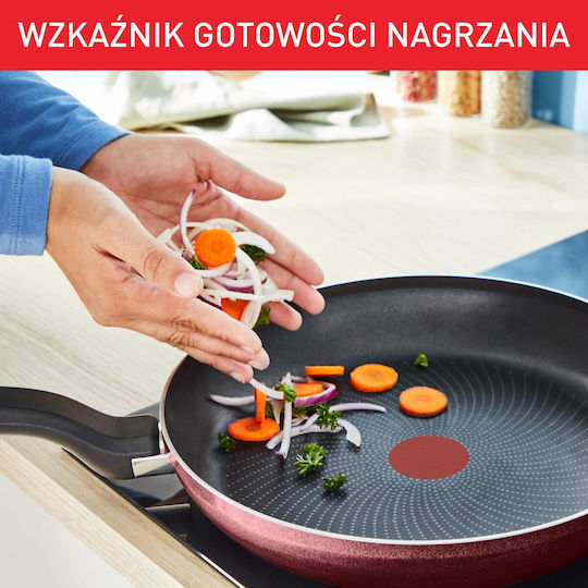 Tefal Simply Wok από Αλουμίνιο με Κεραμική Επίστρωση 28cm