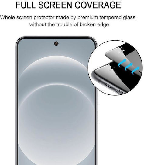 3D Tempered Glass Μαύρο (Xiaomi 15 Ultra)