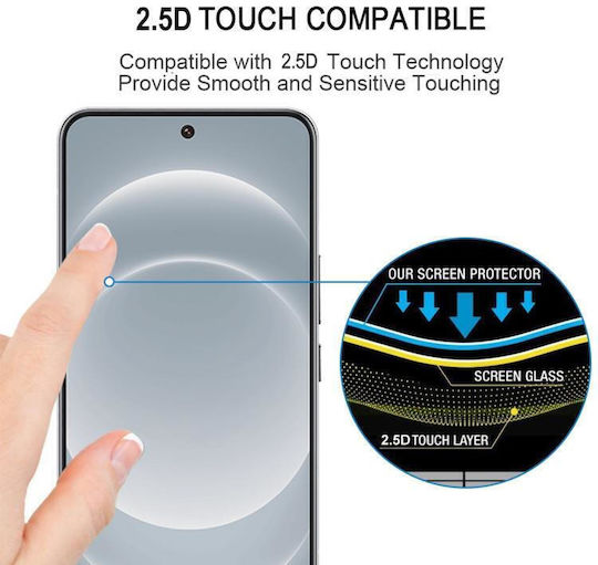 3D Tempered Glass Μαύρο (Xiaomi 15 Ultra)