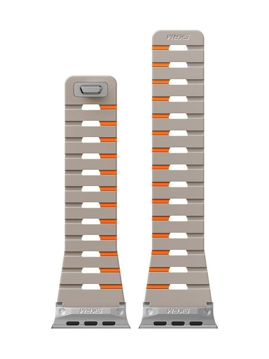 Skinarma Λουράκι Σιλικόνης Γκρι (Apple Watch 49/46/45/44 mm, Apple)
