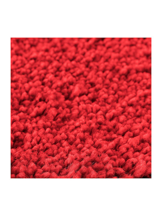 vidaXL Non-Slip Bath Mat 4019838 Red 60x90cm