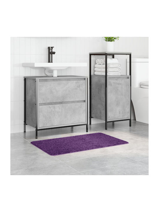 vidaXL Non-Slip Bath Mat 4019832 Purple 50x80cm