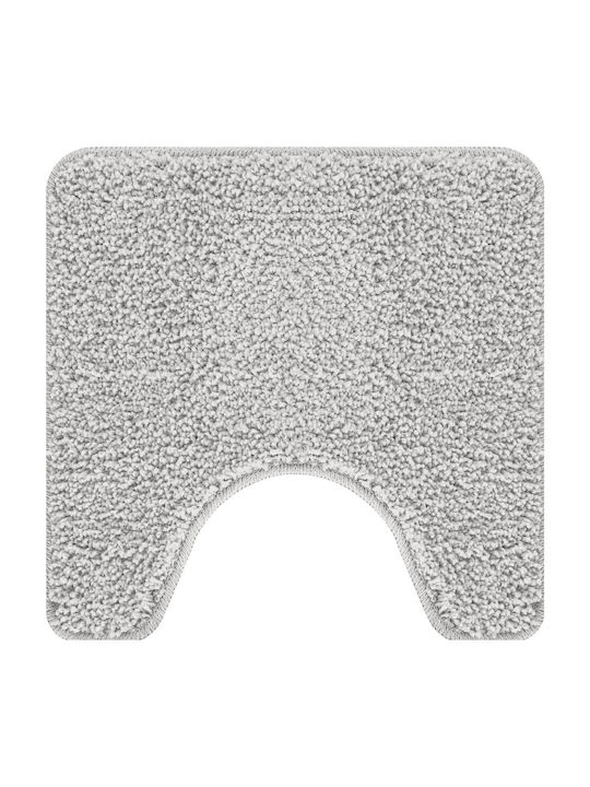 vidaXL Αντιολισθητικό Σετ Πατάκια Μπάνιου Microfiber 4019855 Γκρι 2τμχ