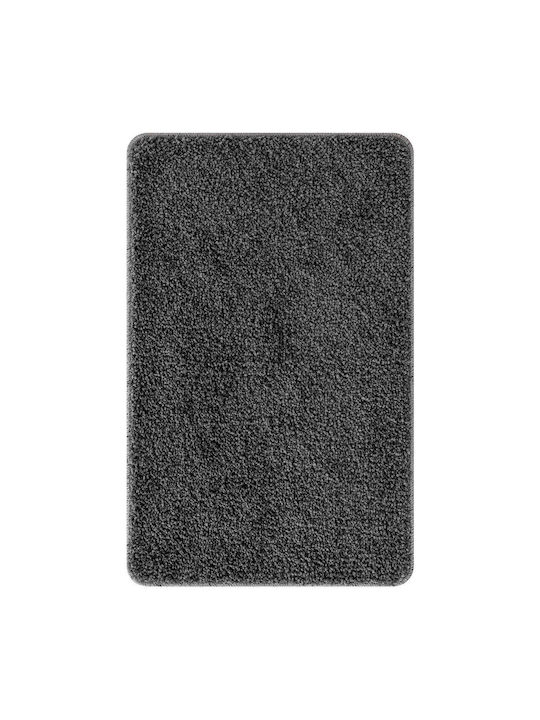 vidaXL Non-Slip Bath Mat 4019834 Dark Grey 60x90cm