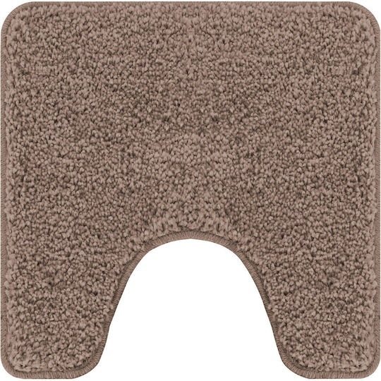 vidaXL Non-Slip Set Bath Mats Cotton 4019867 Brown 50x80cm 3 Pieces