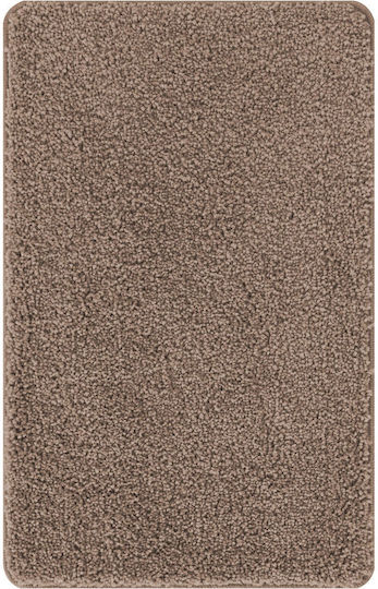 vidaXL Non-Slip Set Bath Mats Cotton 4019867 Brown 50x80cm 3 Pieces