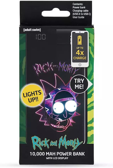 Lazerbuilt Power Bank 10000mAh Rick & Morty
