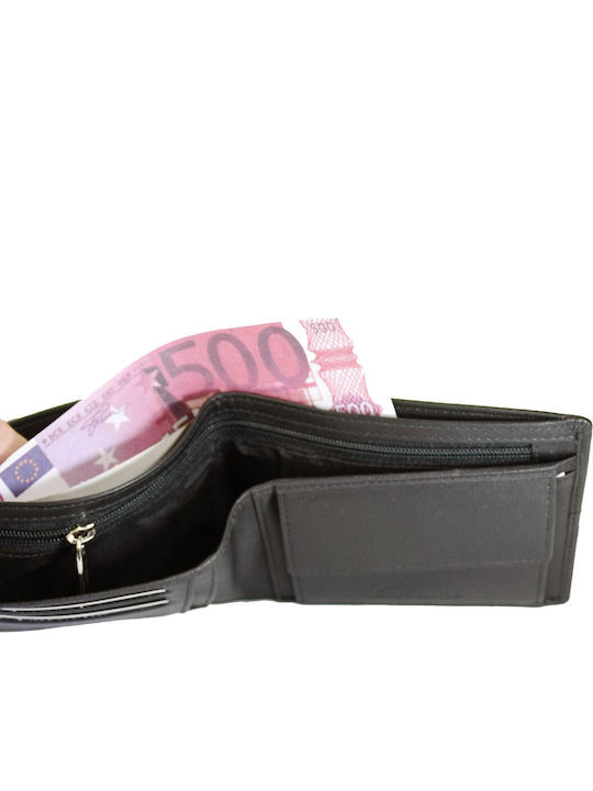 Leder Herren Geldbörse mit RFID Braun