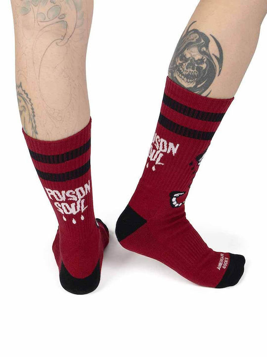 American Socks Mid High Κάλτσες Poison Soul As451 American Socks Mid High Κάλτσες Poison Soul As451