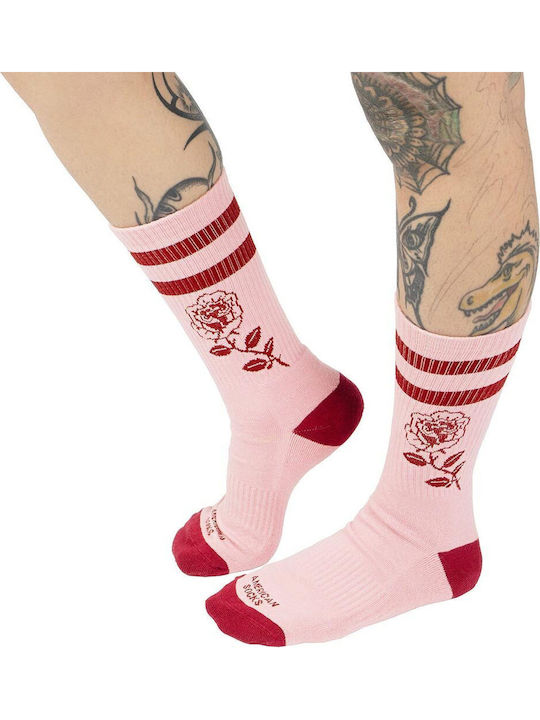 American Socks Mittelhohe Socken Rose As453