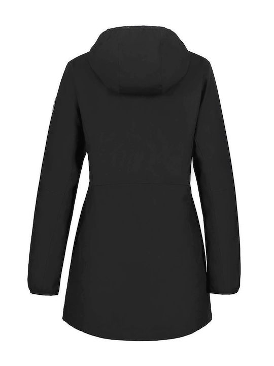 Γυναικείο Μπουφάν για Χειμώνα Black