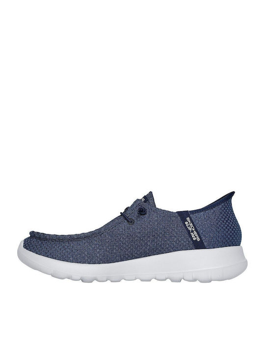 Go Walk Max Pantofi casual pentru bărbați Albastru