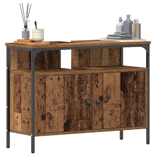 vidaXL Countertop without Sink L80xW30xH60cm Brown