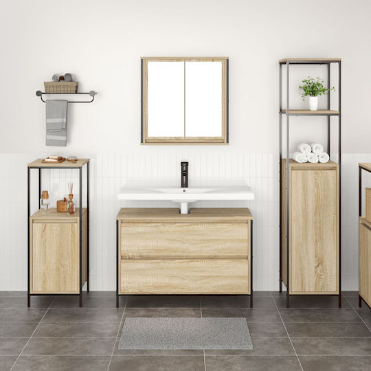 vidaXL Πάγκος χωρίς Νιπτήρα Μ90xΒ34.5xΥ60cm Σονόμα vidaXL Πάγκος χωρίς Νιπτήρα Μ90xΒ34.5xΥ60cm Σονόμα