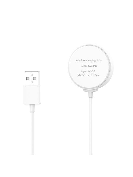 Techsuit Φορτιστής για Huawei GT5 Pro, GT5, GT4, GT4 Pro, Ultimate, GT3 SE, Buds Λευκός