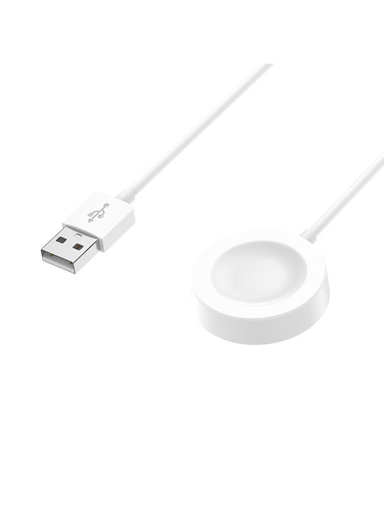 Techsuit Φορτιστής για Huawei GT5 Pro, GT5, GT4, GT4 Pro, Ultimate, GT3 SE, Buds Λευκός