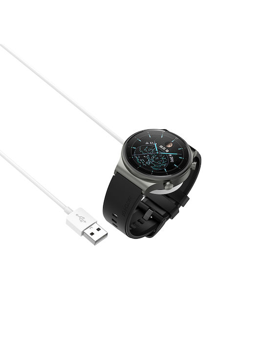 Techsuit Φορτιστής για Huawei GT5 Pro, GT5, GT4, GT4 Pro, Ultimate, GT3 SE, Buds Λευκός