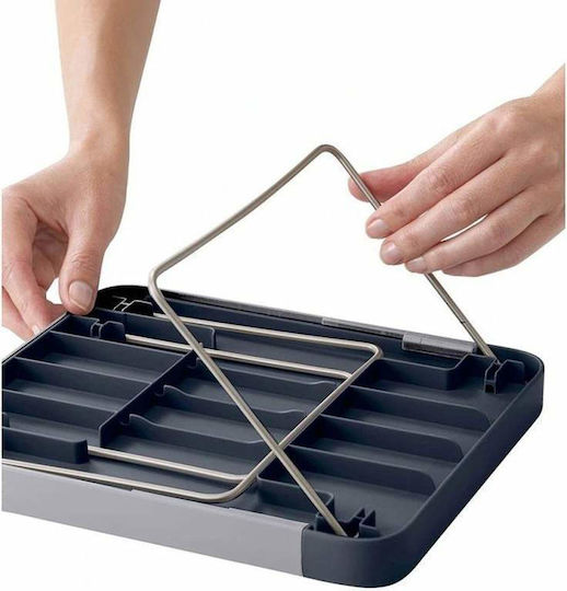 Raft Pentru Dulap Din Plastic 25.5x21.5x16.2cm Gri