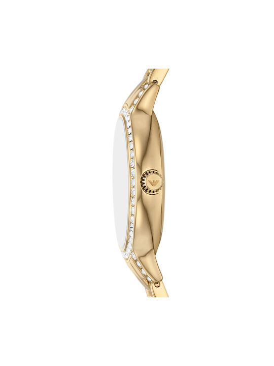Emporio Armani Women's Watch with Gold Metal Bracelet