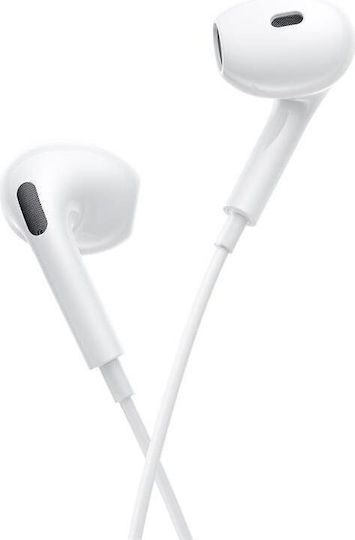 Baseus Encok Hz19 In-ear Handsfree Ακουστικά με Βύσμα USB-C Λευκό