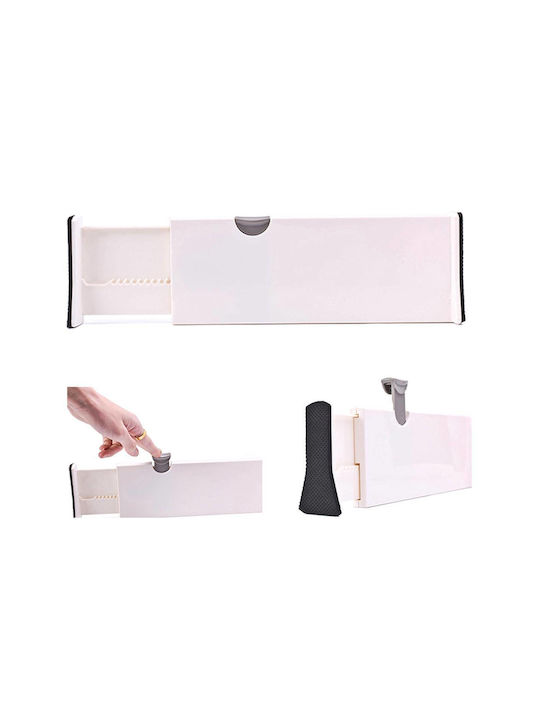 Drawer Cutlery Trays Plastic White