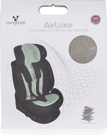 Cangaroo Car Seat Cover Gray Breathable Airluxe