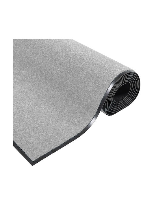 vidaXL Anti-slip Rug Outdoor Rectangular Gray